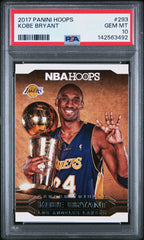 2017 Panini Hoops #293 Kobe Bryant PSA 10
