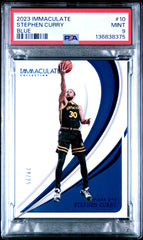 2023 Panini Immaculate Collection #10 Stephen Curry Blue PSA 9