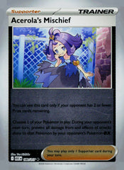 Acerola's Mischief ASC 180/217 Reverse Holo NM