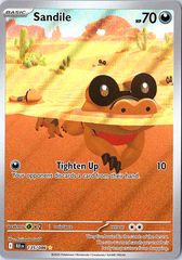 Sandile Illustration Rare SV: Black Bolt 135/086 NM