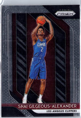 2018-19 Panini Prizm #184 Shai Gilgeous-Alexander RC