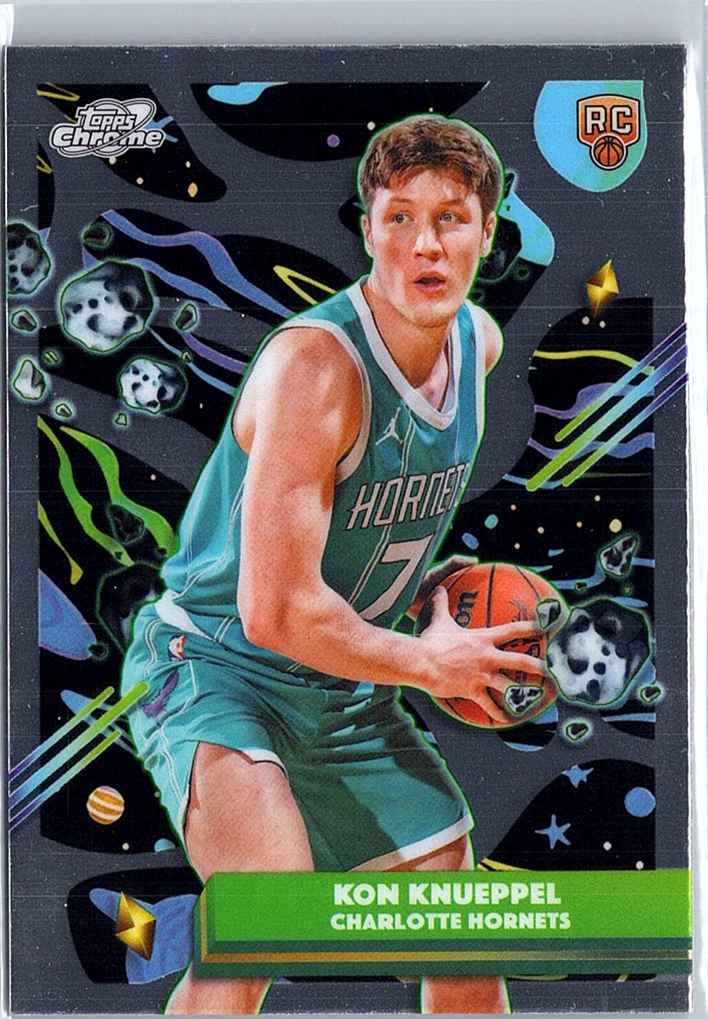 2025-26 Topps Chrome Cosmic #197 Kon Knueppel RC