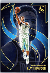 2024-25 Panini Silhouette #35 Klay Thompson Holo Gold #/10
