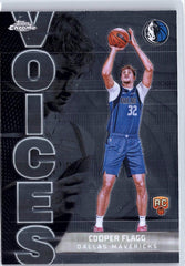 2025-26 Topps Chrome #VS-6 Cooper Flagg Voices RC