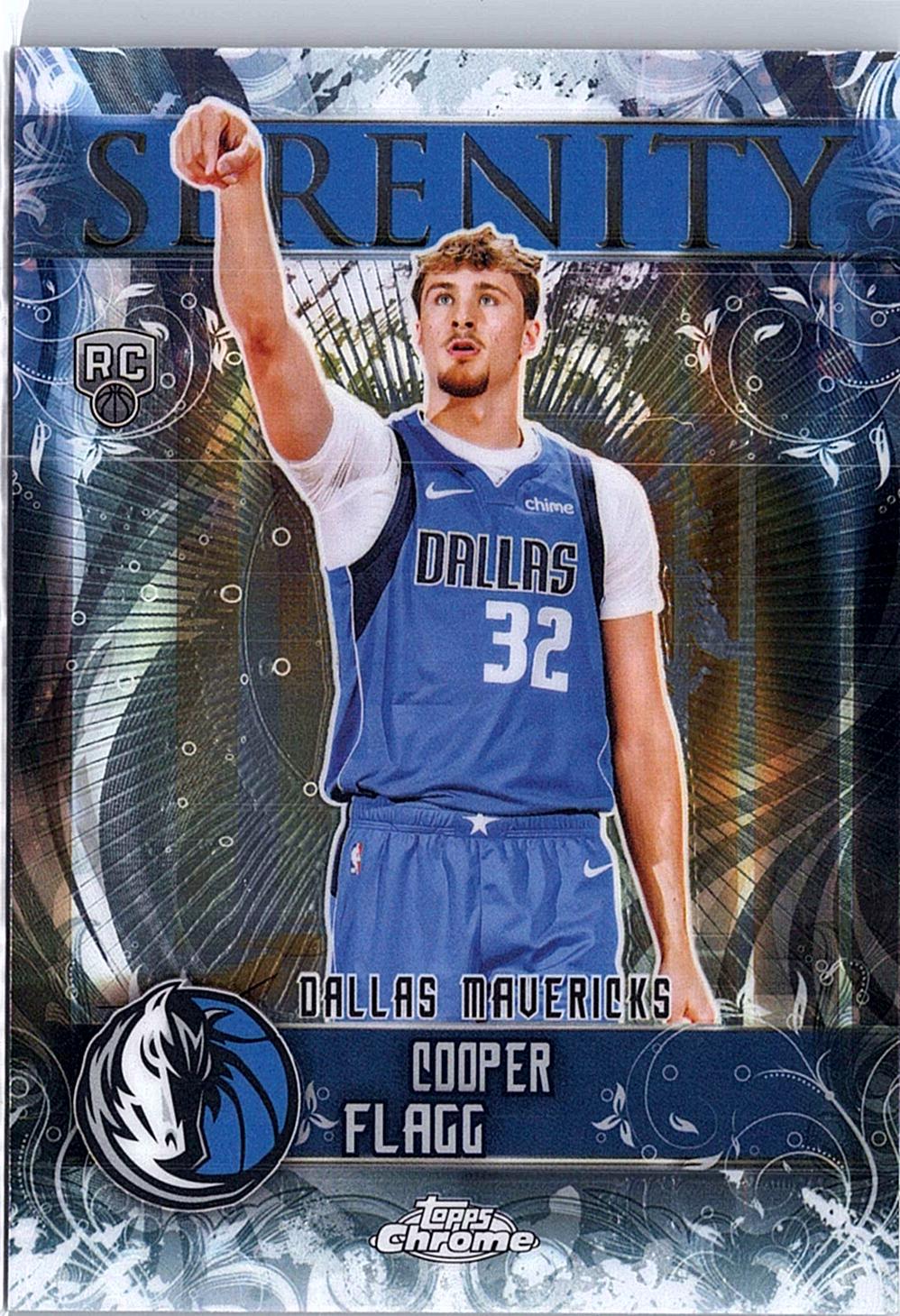 2025-26 Topps Chrome #SY-11 Cooper Flagg Serenity RC