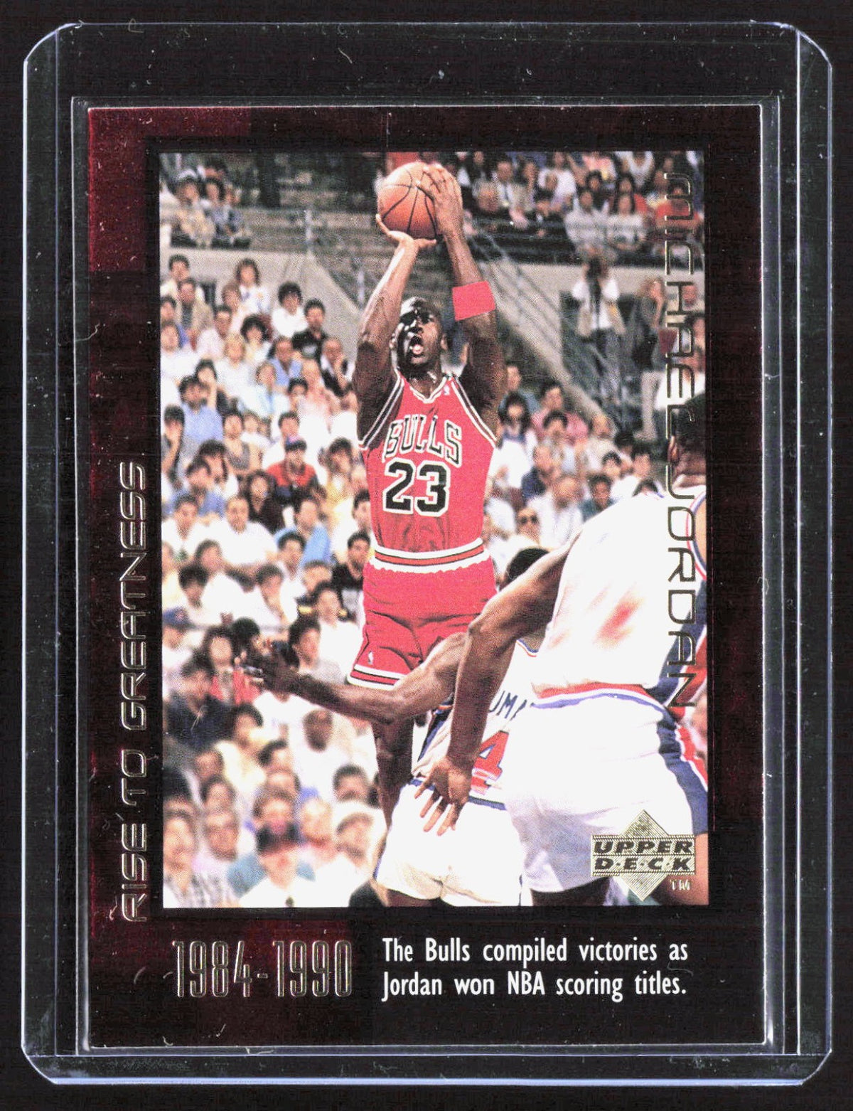 1999 Upper Deck Michael Jordan Career Collection Michael Jordan 23 Chicago Bulls