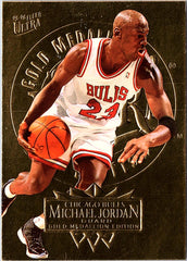 1995-96 Ultra #25 Michael Jordan Gold Medallion