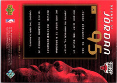 1999-00 SPx #J6 Michael Jordan Decade of Jordan