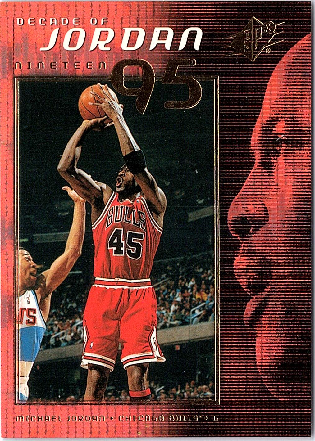 1999-00 SPx #J6 Michael Jordan Decade of Jordan
