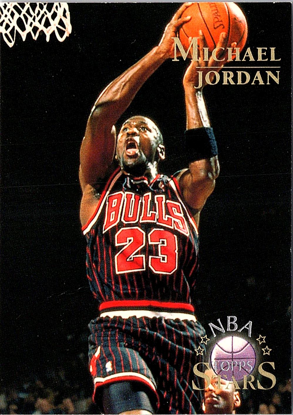 1996-97 Topps Stars #24 Michael Jordan