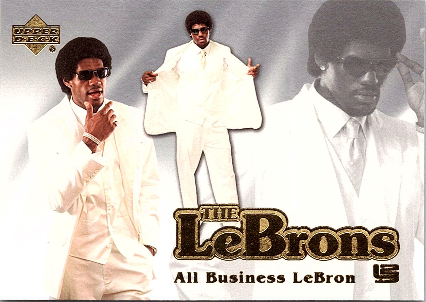 2006-07 UD Reserve #LBJ-12 LeBron James The LeBrons