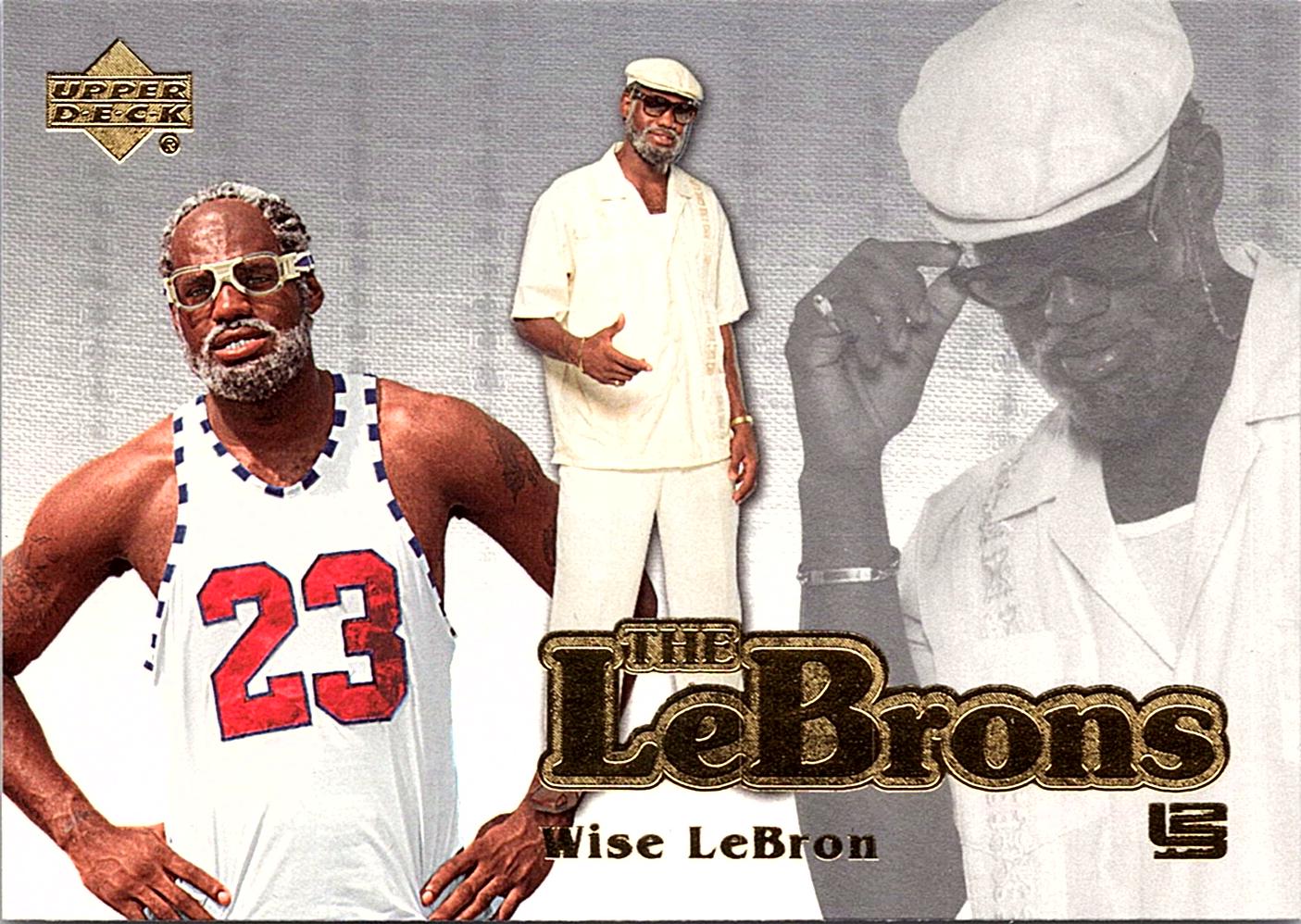 2006-07 UD Reserve #LBJ-9 LeBron James The LeBrons