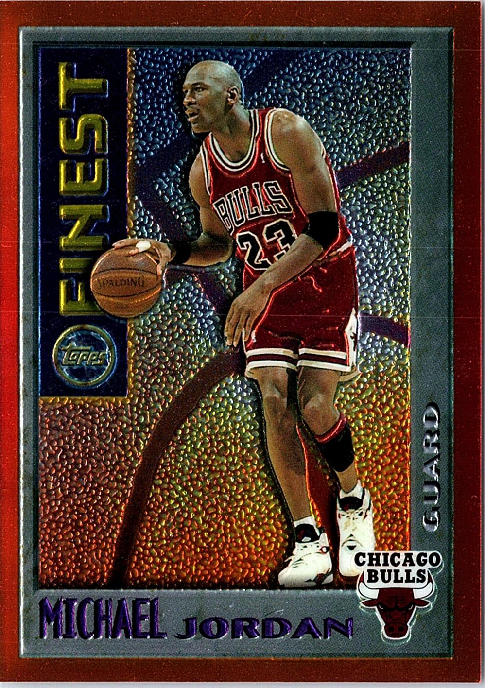 1995-96 Finest #M1 Michael Jordan Mystery