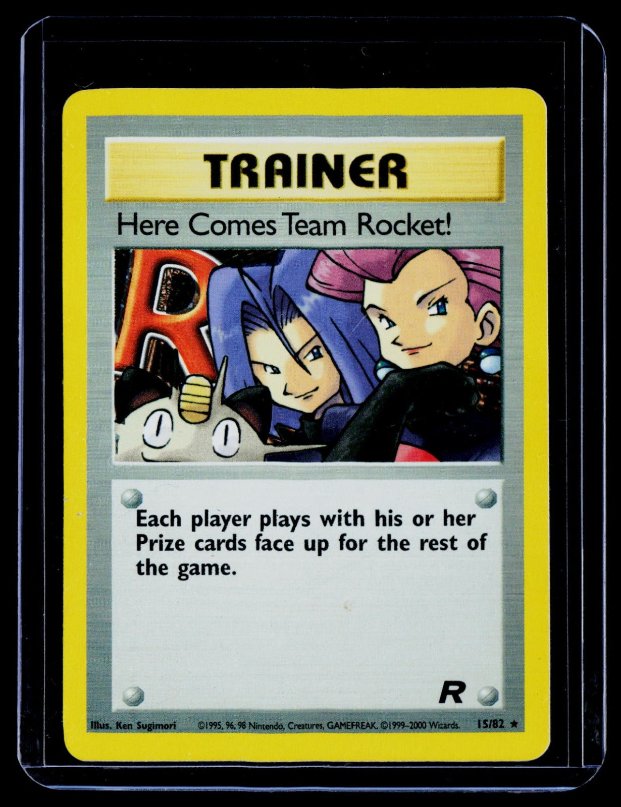 Here Comes Team Rocket! (15) Unlimited Team Rocket 15/82 MP