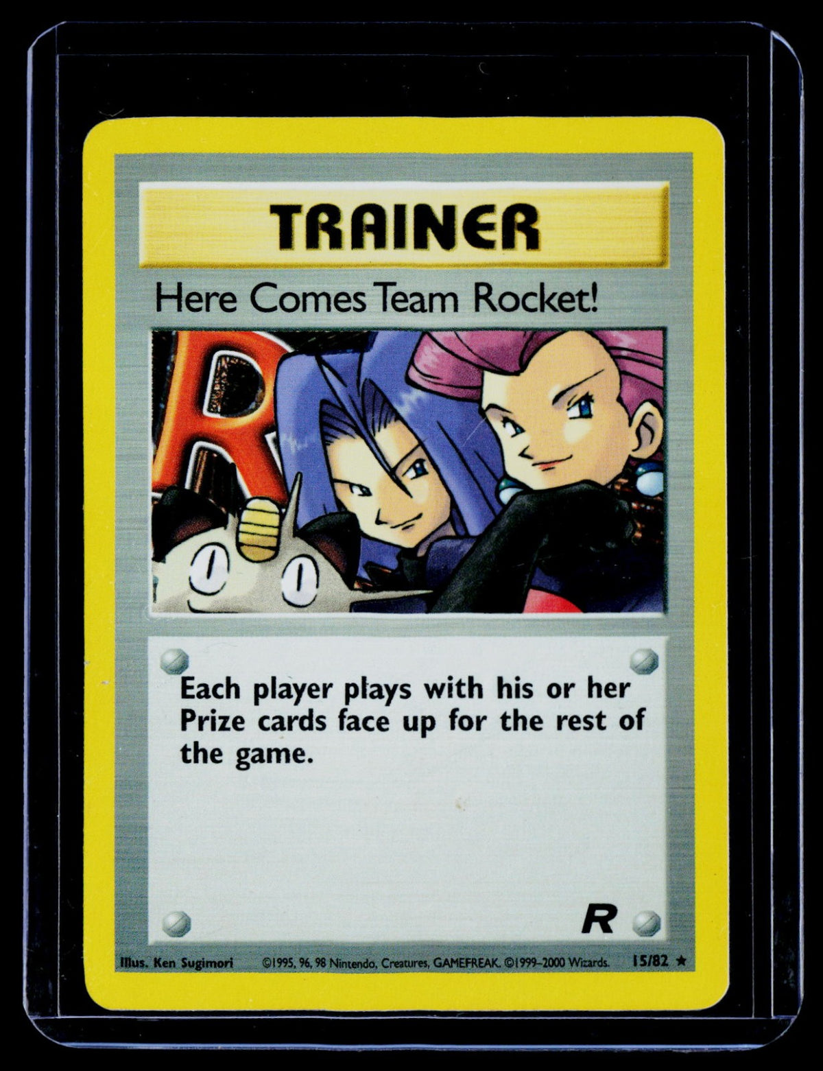 Here Comes Team Rocket! (15) Unlimited Team Rocket 15/82 MP