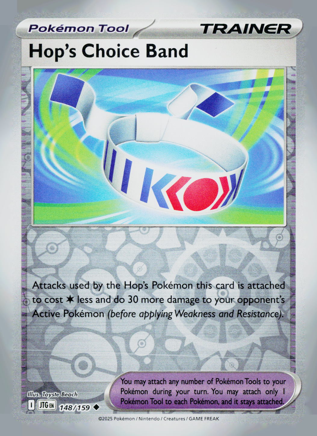 Hop's Choice Band JTG 148/159 Reverse Holo NM