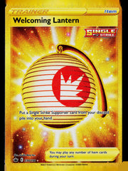 Welcoming Lantern (Secret) Holo SWSH06: Chilling Reign 230/198 NM