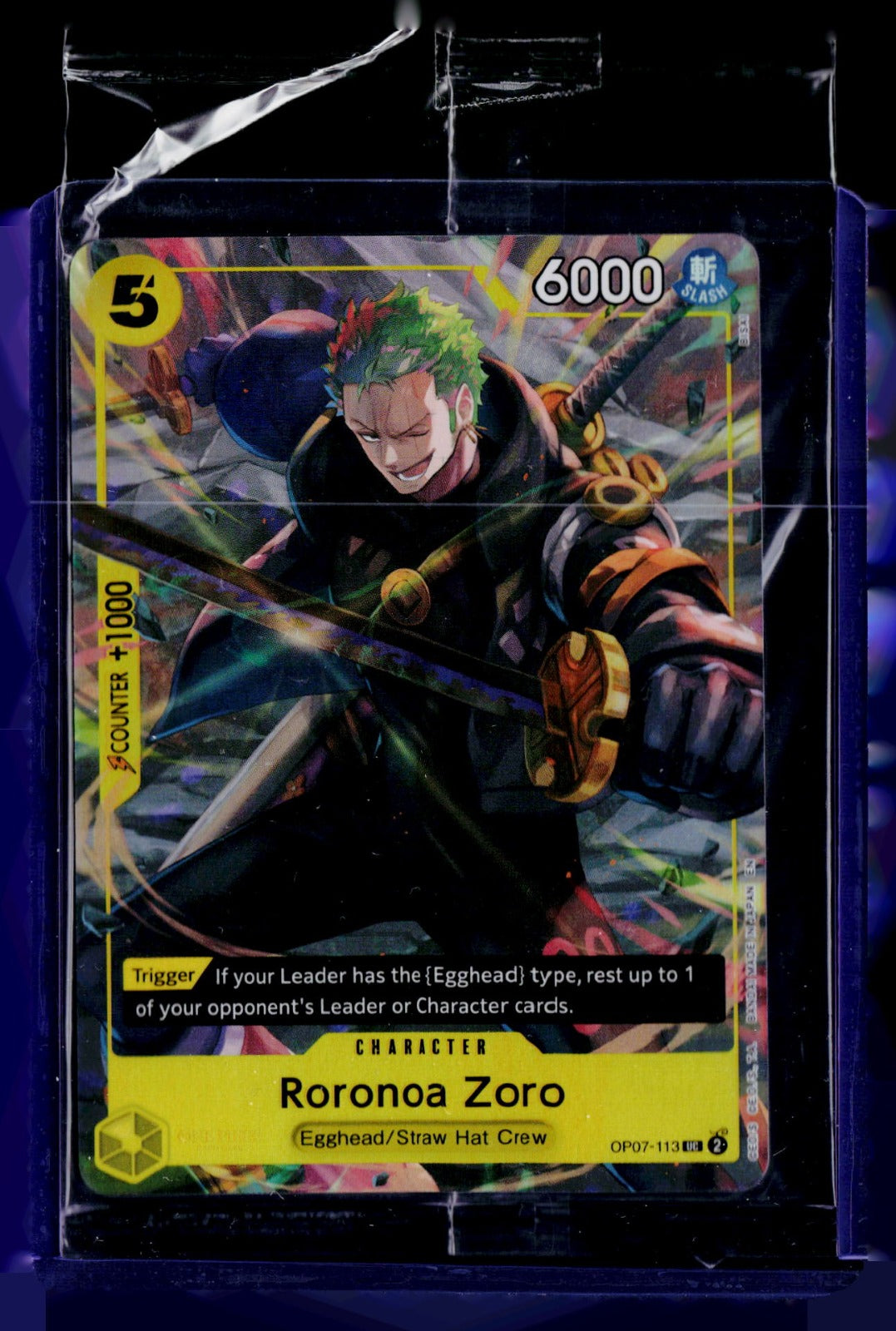 Roronoa Zoro (Illustration Box Vol.3) OP-PR Foil NM