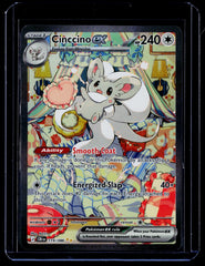 Cinccino ex Holo ME04: Chaos Rising 119/086 NM