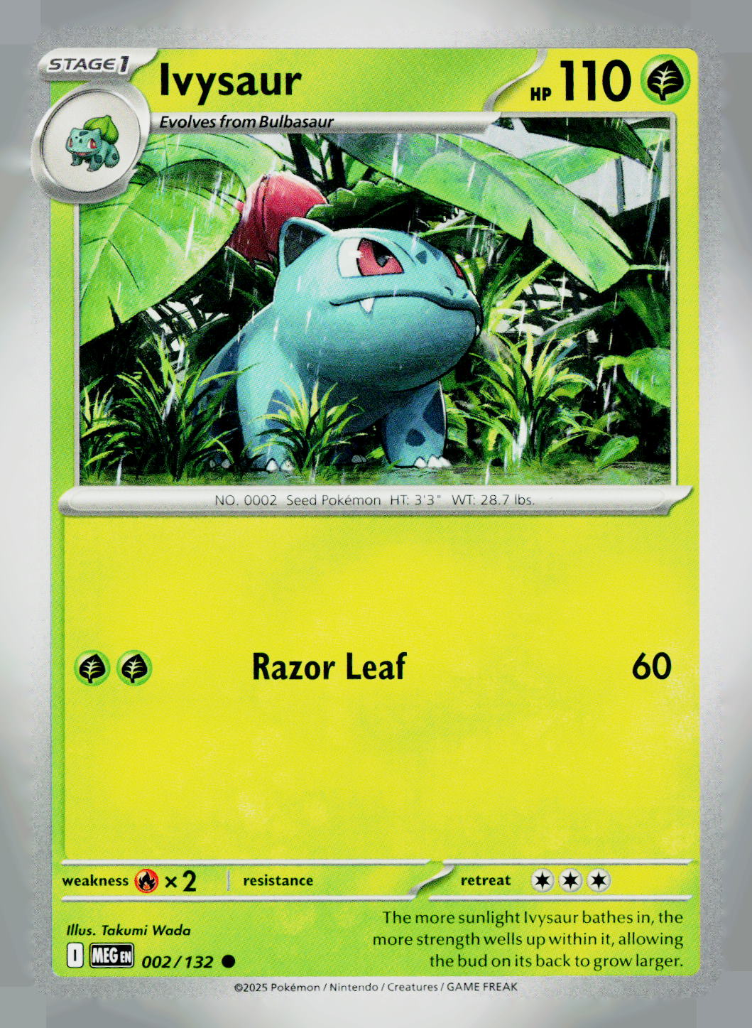 Ivysaur MEG 002/132 NM
