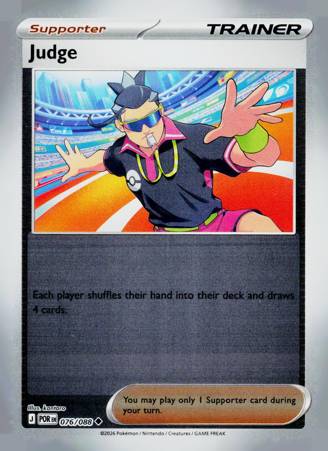 Judge POR Reverse Holo NM