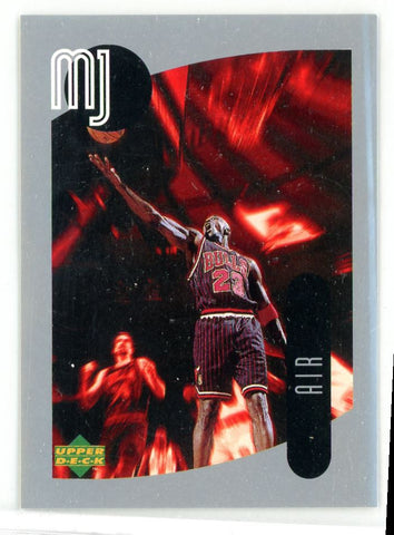 1998 Upper Deck Sticker Michael Jordan 124