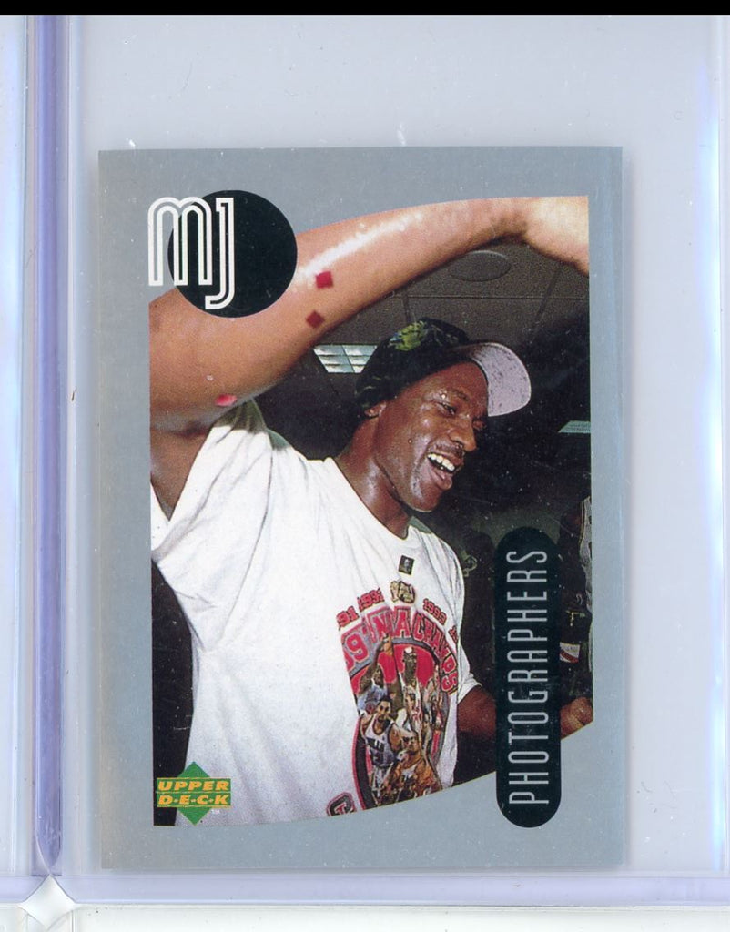 1998 Upper Deck Sticker Michael Jordan 121