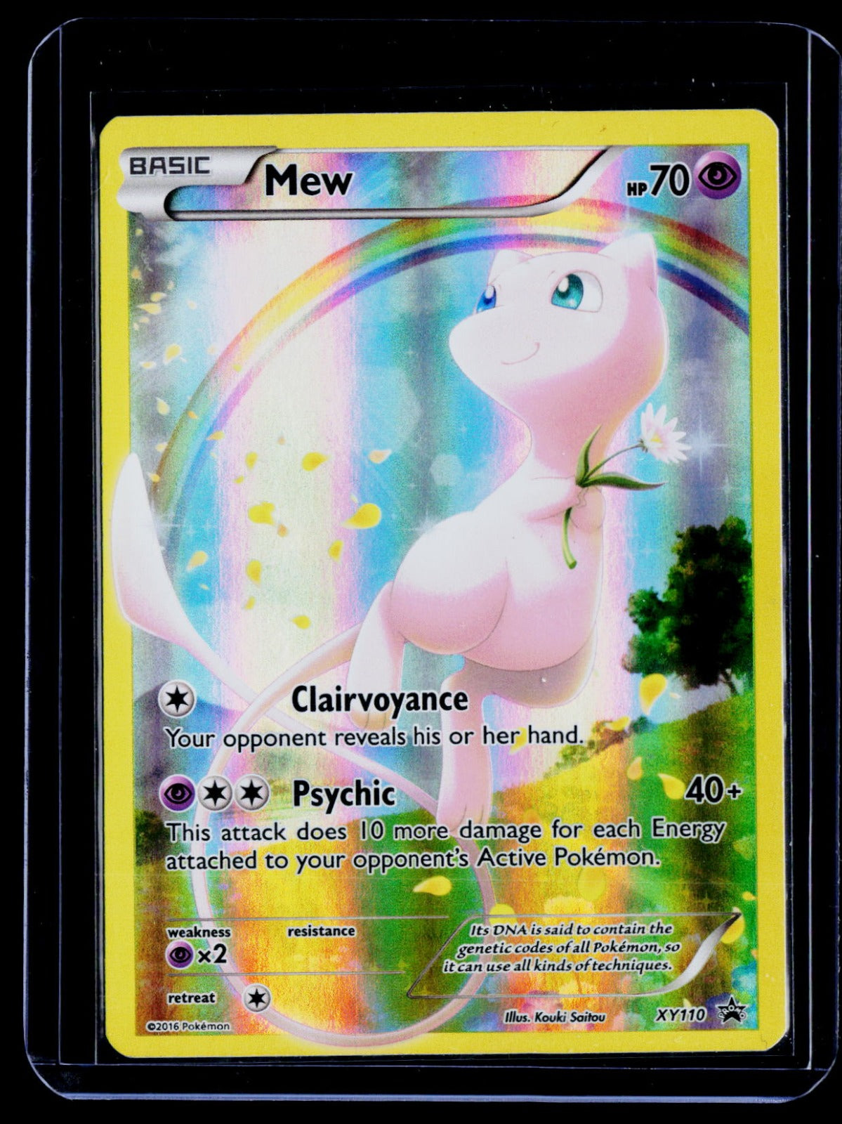 Mew xy110 PR Holo NM