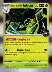 Team Rocket's Spidops DRI 020/182 Holo NM
