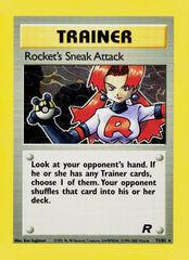 Rocket's Sneak Attack (72) Unlimited Team Rocket 72/82 LP