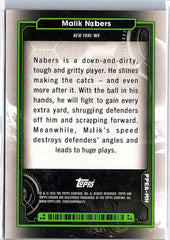 2024 Topps Chrome Cosmic #PPM-MN Malik Nabers Planetary Pursuit Mercury