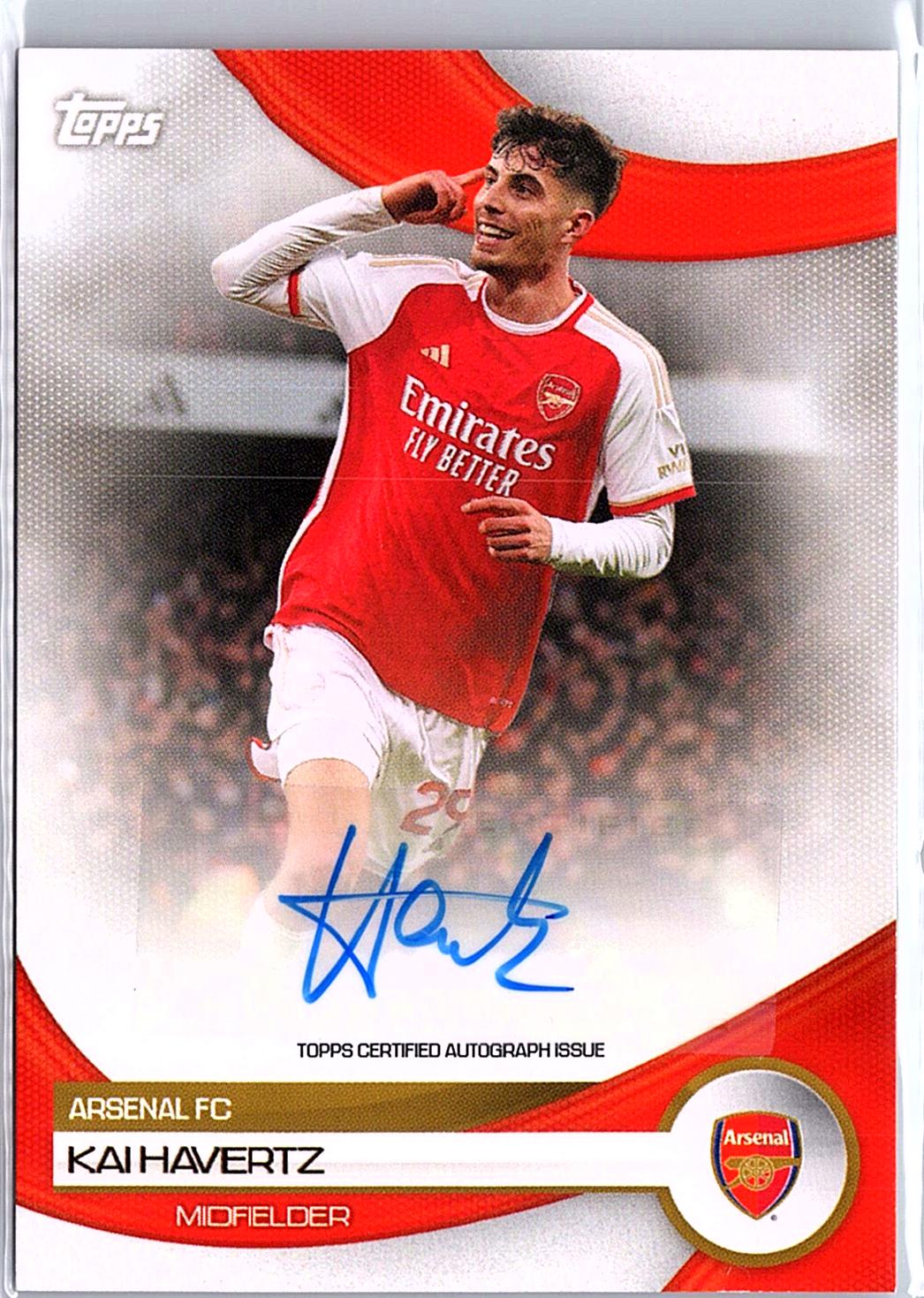 2023-24 Topps Arsenal Team Set #AU-KH Kai Havertz