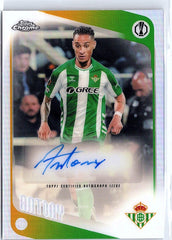2025-26 Topps Chrome UEFA Club Competitions #CA-A Antony Chrome Autographs