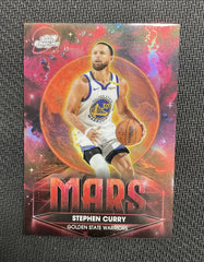 2025-26 Topps Chrome Cosmic #PPMA-3 Stephen Curry Planetary Pursuit Mars