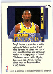 1996-97 Ultra #G-266 Kobe Bryant Gold Medallion