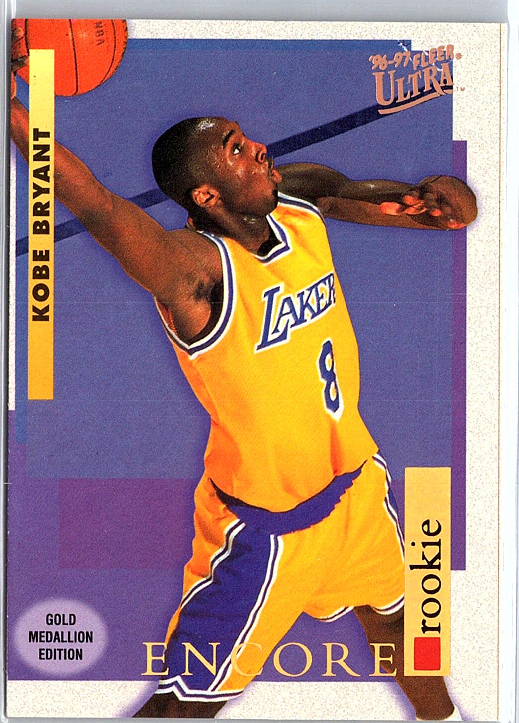 1996-97 Ultra #G-266 Kobe Bryant Gold Medallion