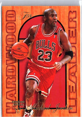 1995-96 Fleer #4 Michael Jordan Flair Hardwood Leader