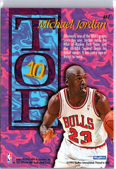 1995-96 Hoops #AR7 Michael Jordan Top Ten