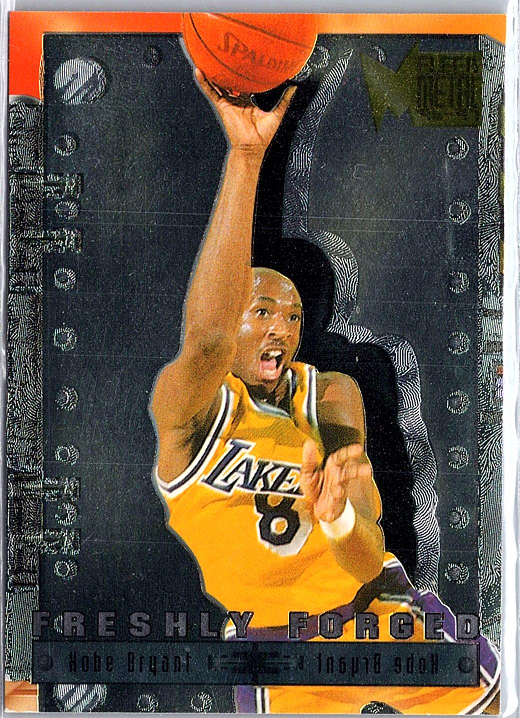 1996-97 Metal #3 Kobe Bryant Freshly Forged