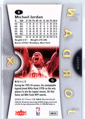 2006-07 Fleer EX Michael Jordan #4