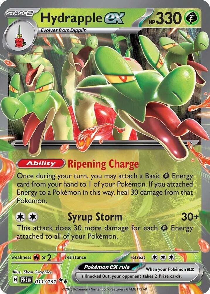 Hydrapple ex PRE Holo NM