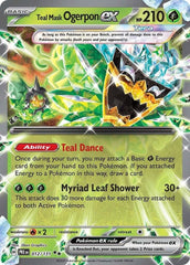 Teal Mask Ogerpon ex PRE Holo NM