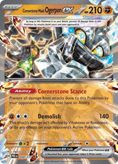 Cornerstone Mask Ogerpon ex PRE Holo NM