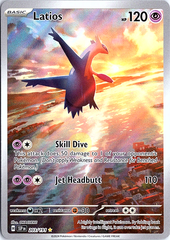 Latios Illustration Rare SV08: Surging Sparks 203/191 NM