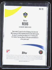 2026 Topps Chrome MLS - Rhythm of the Game Marco Reus RG-29 Los Angeles Galaxy