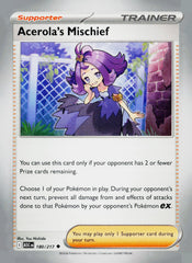 Acerola's Mischief ASC NM