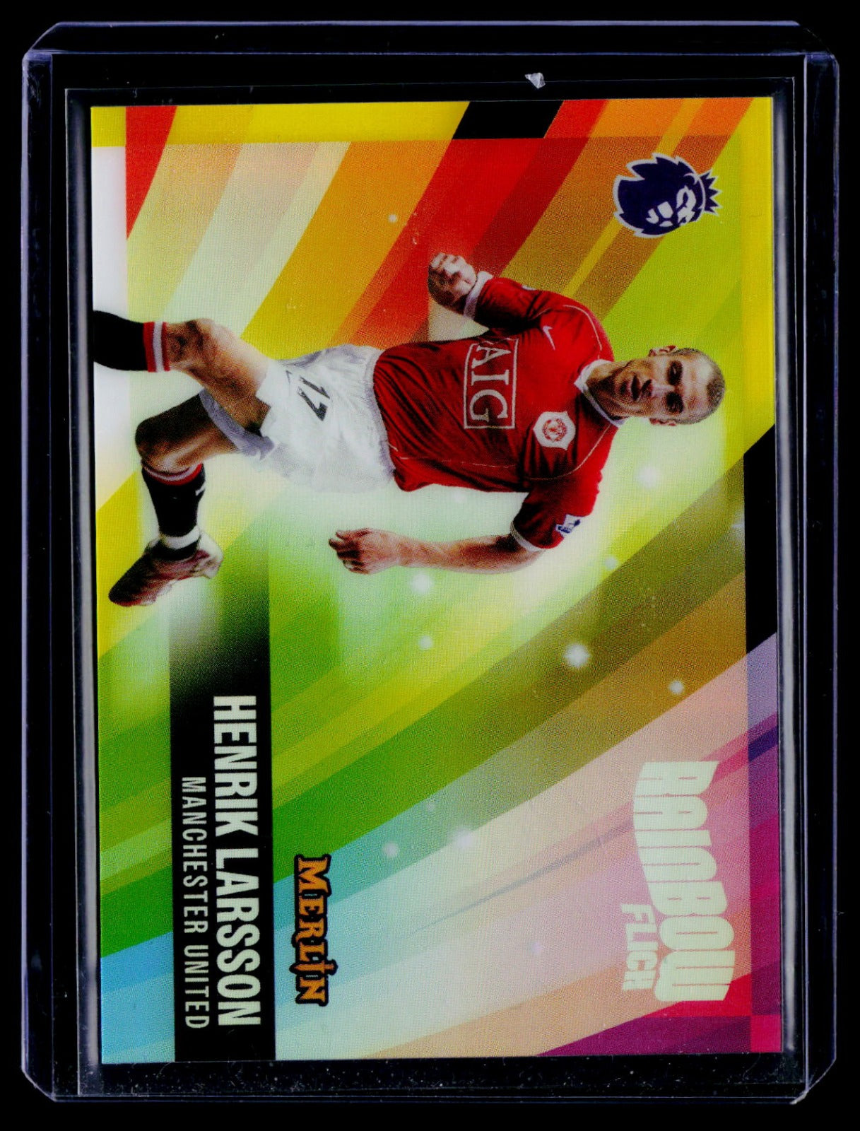 Henrik Larsson Merlin Premier League - Rainbow Flick RB-23 NM