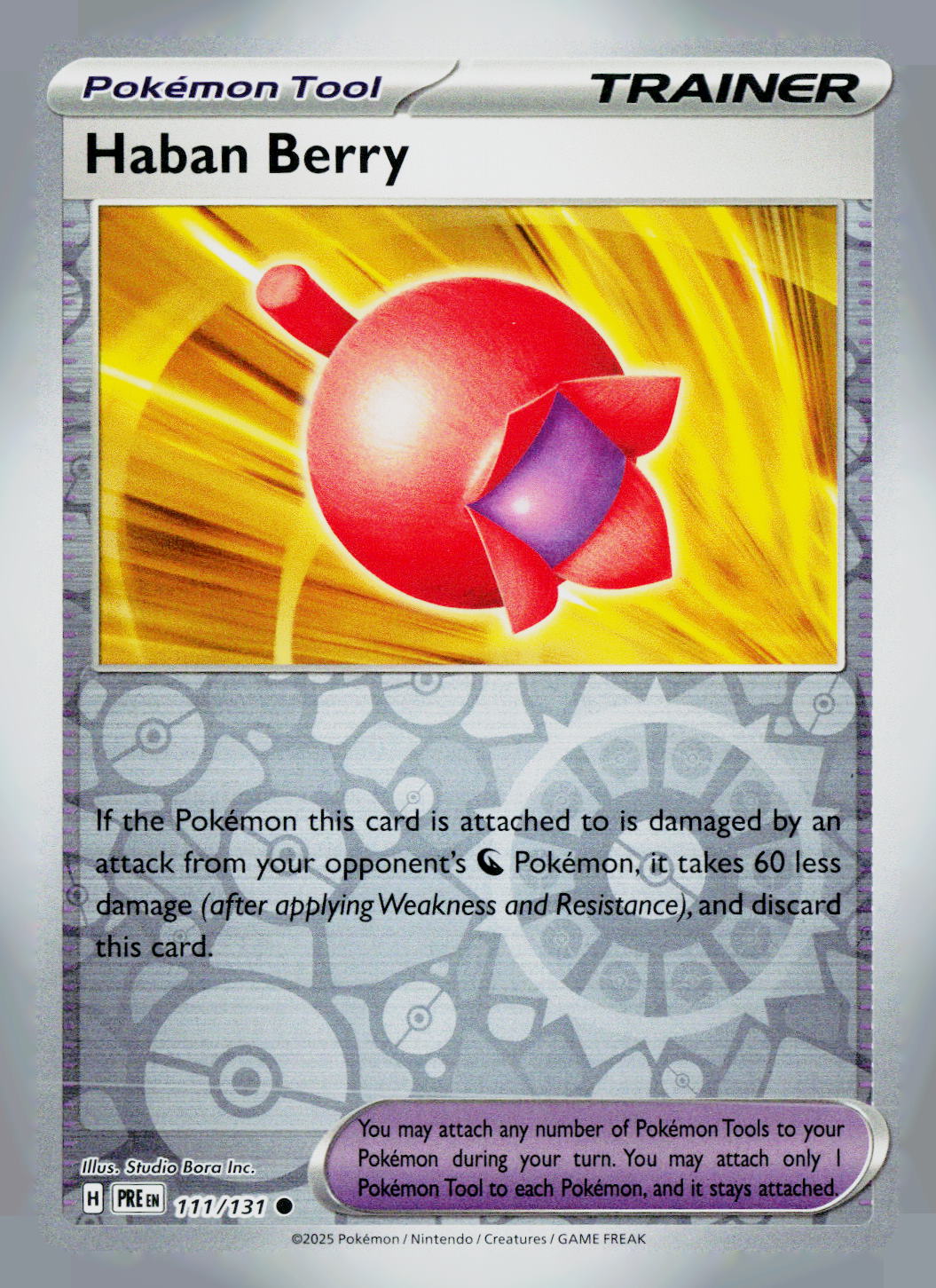 Haban Berry PRE 111/131 Reverse Holo NM