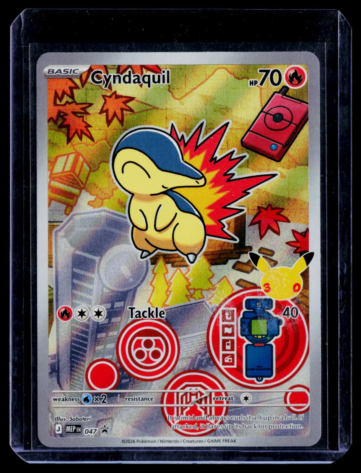 Cyndaquil Holo ME: Mega Evolution Promo 047 NM