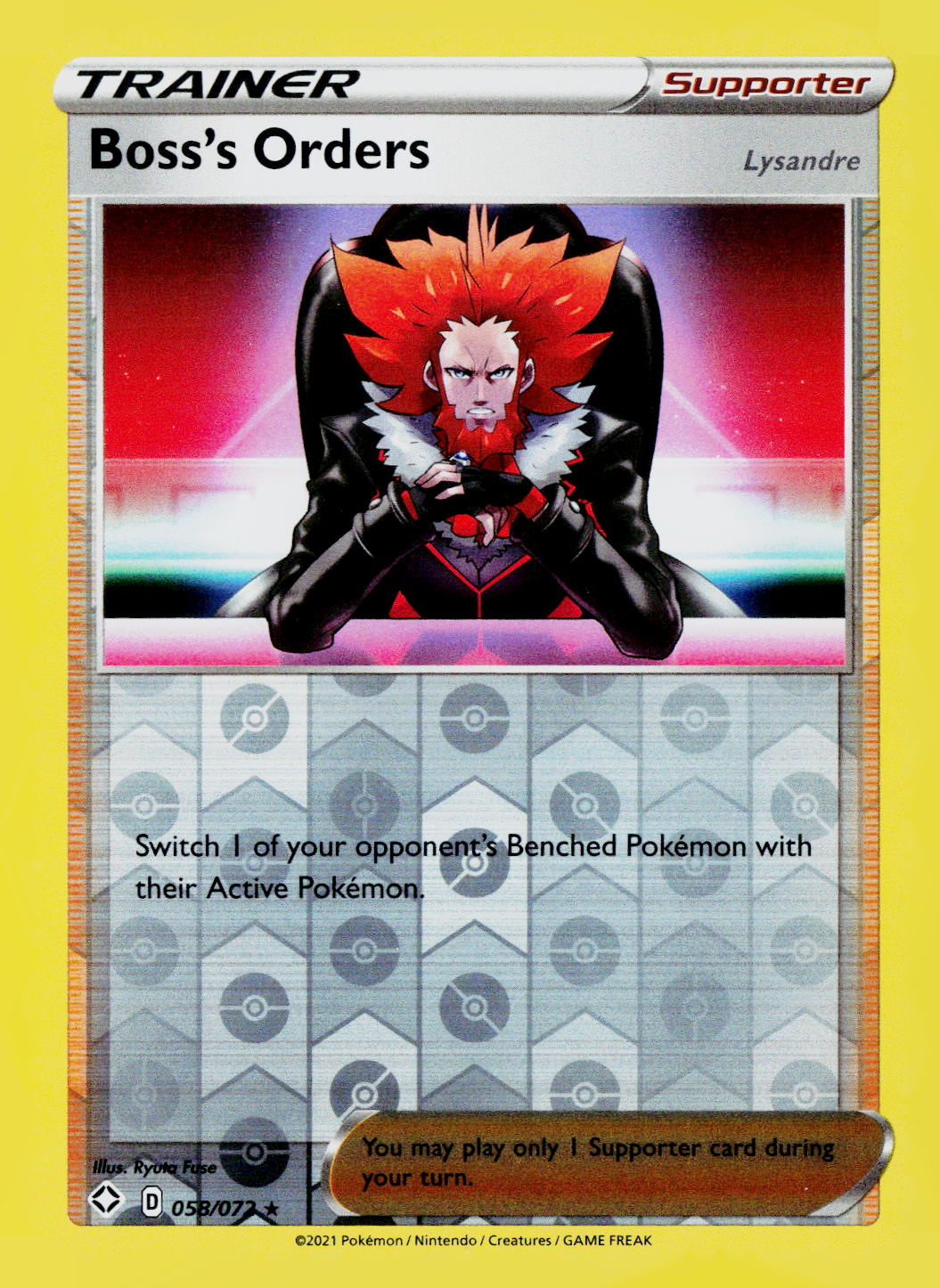Boss's Orders SWSH11: TG TG24/TG30 Holo NM
